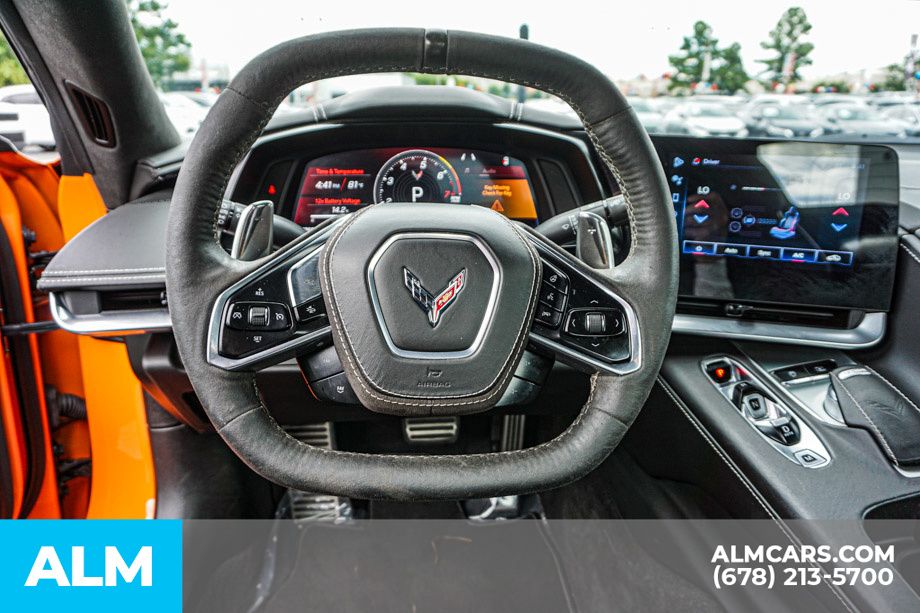 Used 2024 Orange Chevrolet Stingray image 24