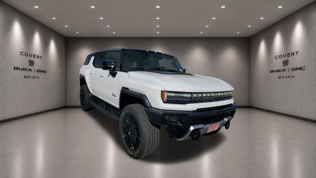 Interstellar White 2026 GMC Hummer EV SUV 2X AWD SUV / Crossover All-Wheel Drive 1-Speed Automatic