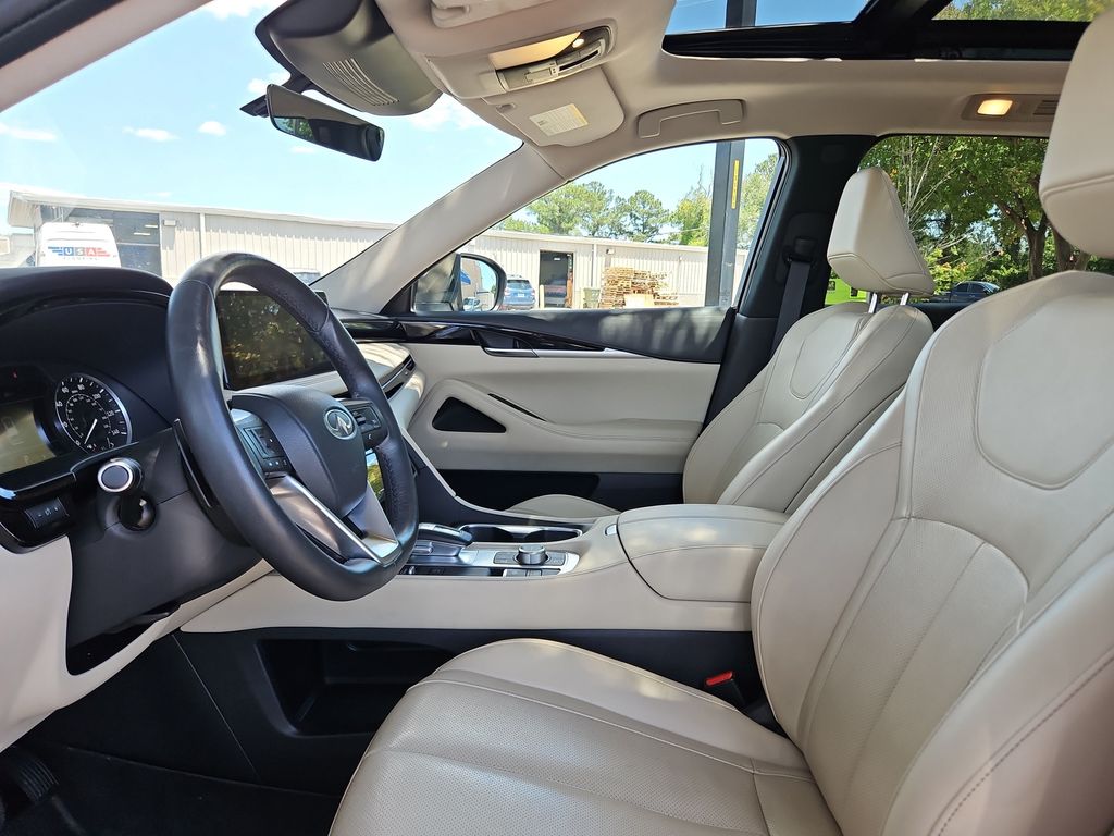 2023 INFINITI QX60 PURE Black at Lugoff Nissan