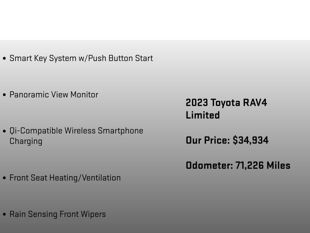 2023 Toyota RAV4 Limited Black at Auto Express Mitsubishi