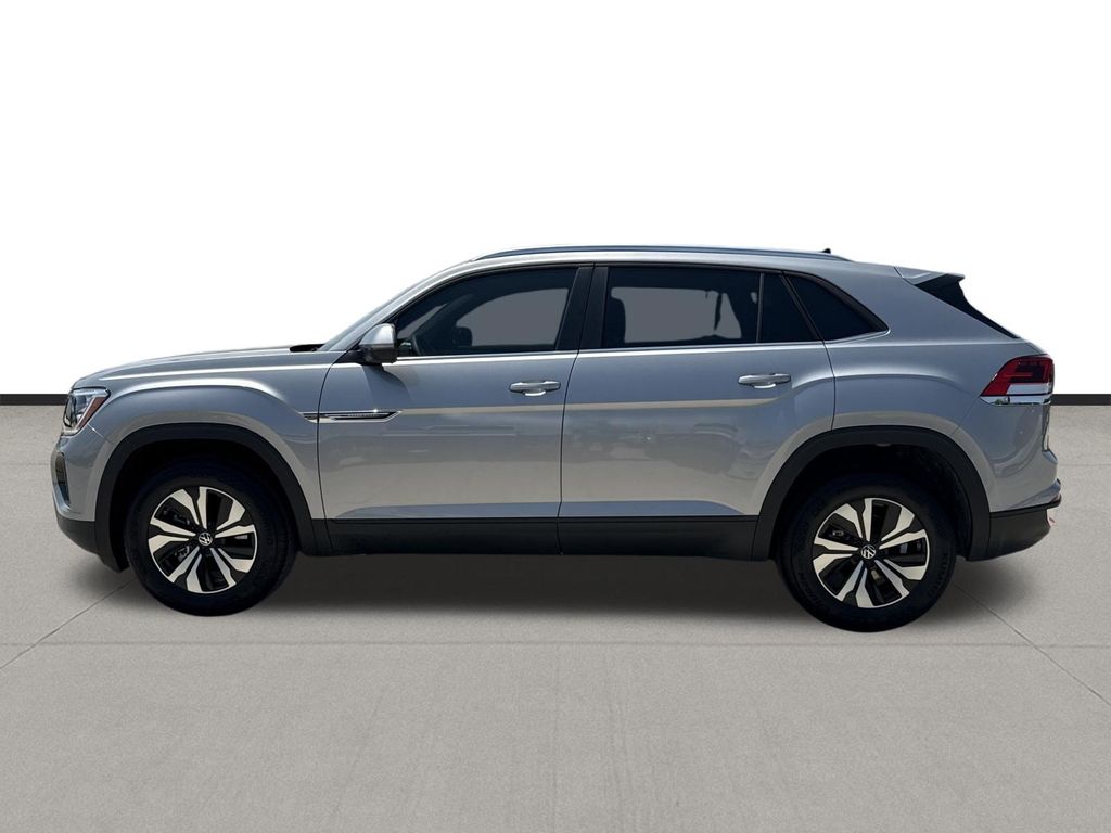 2026 Volkswagen Atlas Cross Sport 2.0T SE Silver at DeMontrond Auto Country