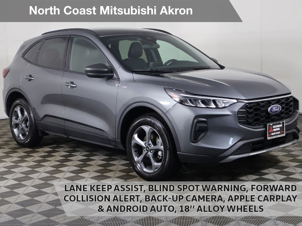 Carbonized Gray Metallic 2025 Ford Escape SUV / Crossover All-Wheel Drive 8-Speed Automatic