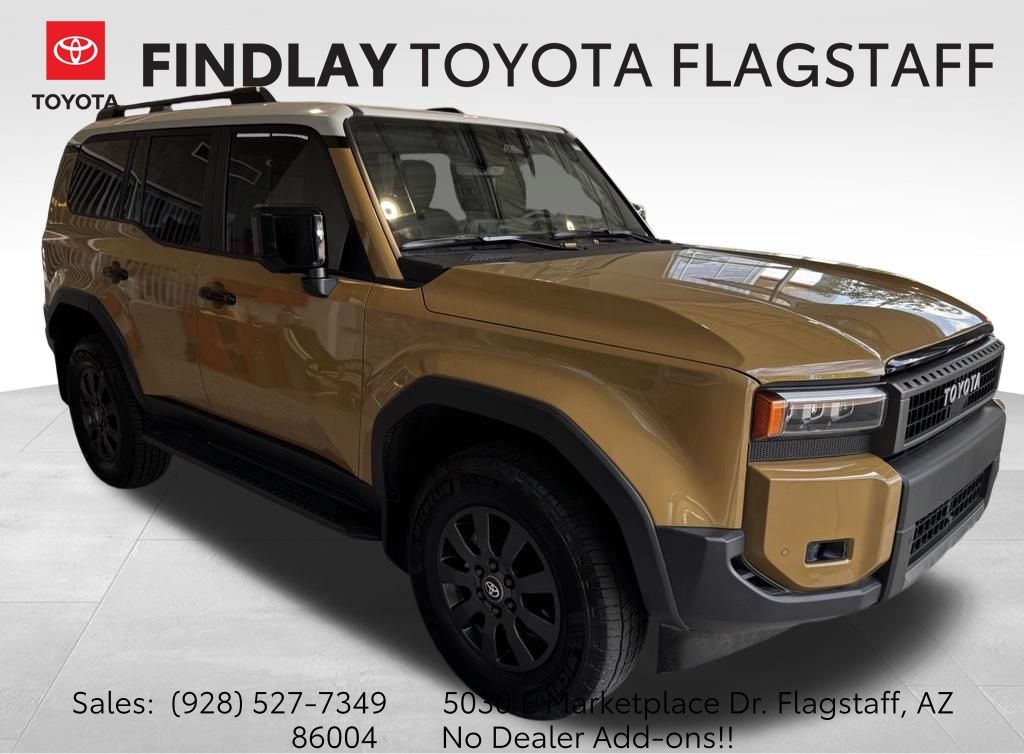 Trail Dust/Gray Scape 2025 Toyota Land Cruiser SUV / Crossover Four-Wheel Drive 8-Speed Automatic