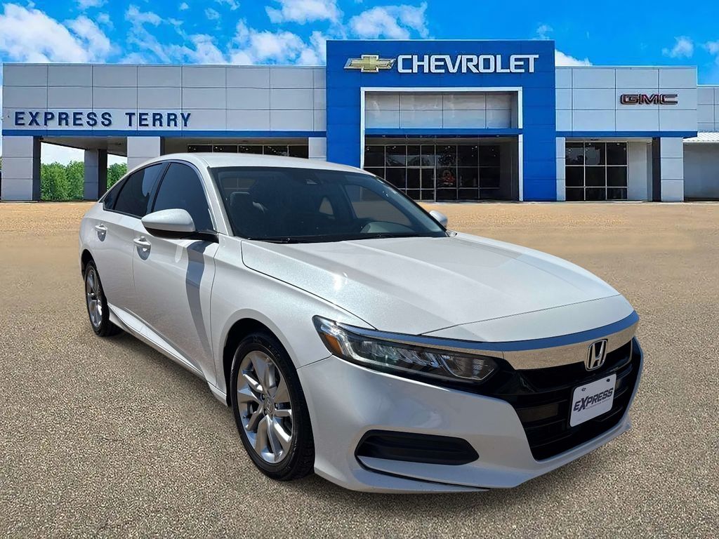 Platinum White Pearl 2020 Honda Accord 1.5T LX FWD Sedan Front-Wheel Drive Continuously Variable Transmission