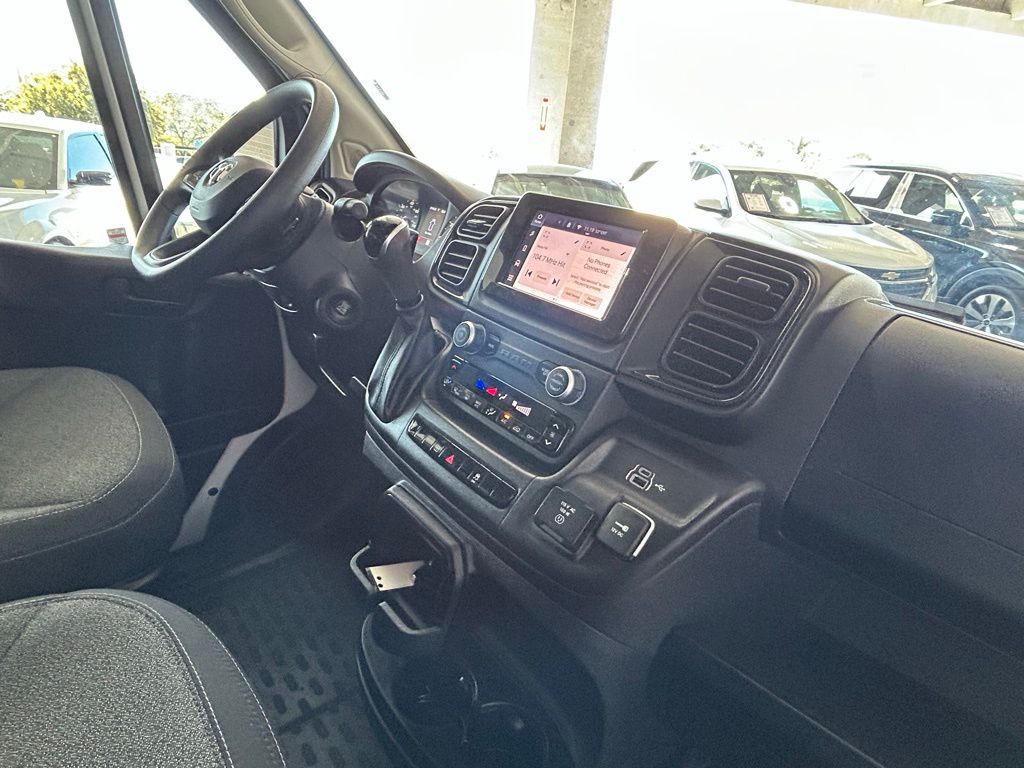 Used 2024 Bright White Clearcoat Ram High Roof image 27