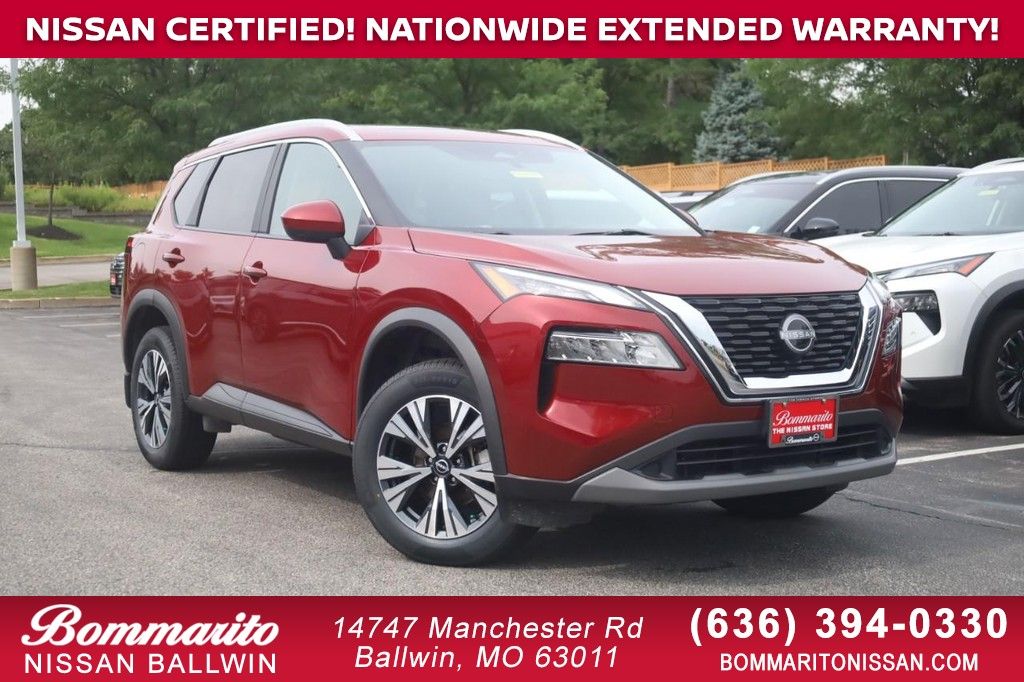 Red (Scarlet Ember Tintcoat) 2023 Nissan Rogue SUV / Crossover All-Wheel Drive Continuously Variable Transmission