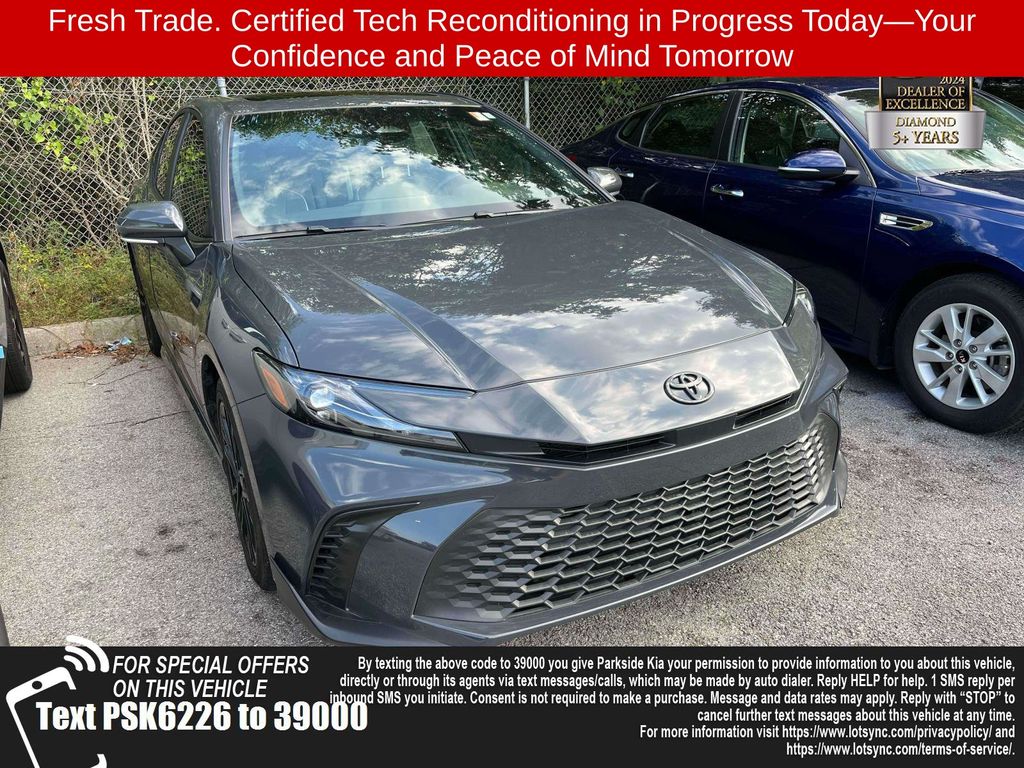 Underground 2025 Toyota Camry Sedan All-Wheel Drive Continuously Variable Transmission