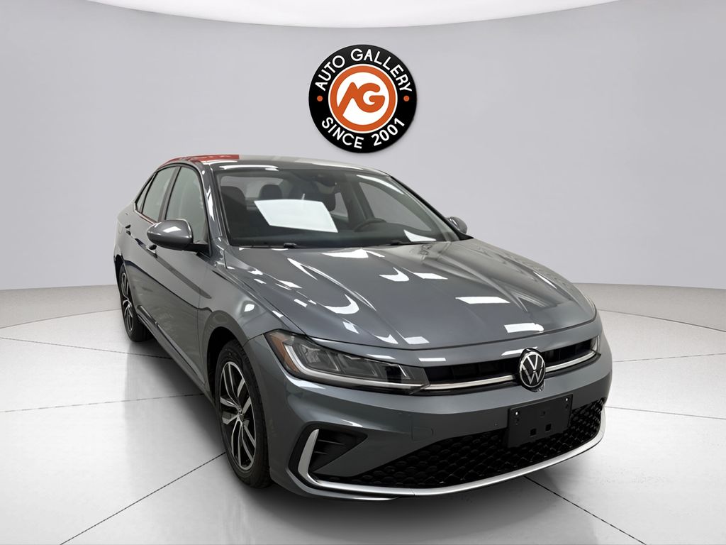 Gray 2025 Volkswagen Jetta Sedan Front-Wheel Drive 8-Speed Automatic