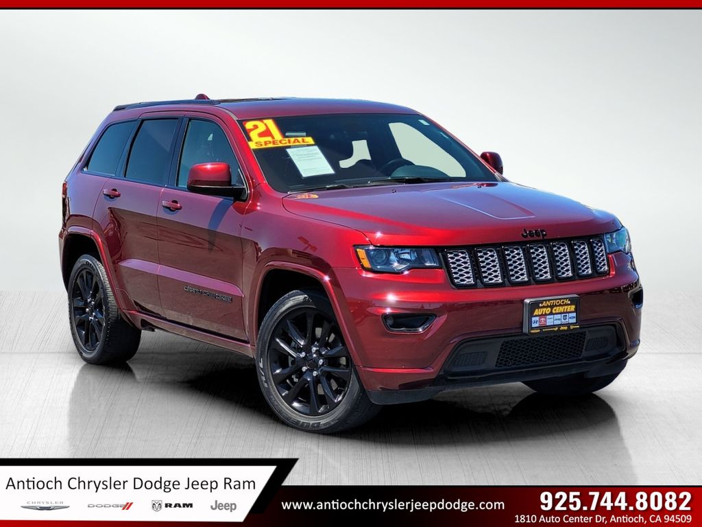 Velvet Red Pearlcoat 2021 Jeep Grand Cherokee SUV / Crossover 4X2 8-Speed Automatic