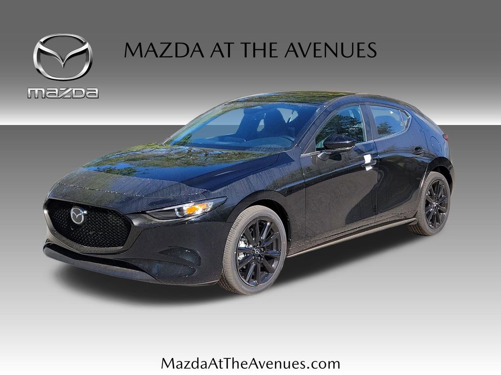 Jet Black 2026 Mazda MAZDA3 2.5 S Select Sport Hatchback FWD Hatchback Front-Wheel Drive 6-Speed Automatic