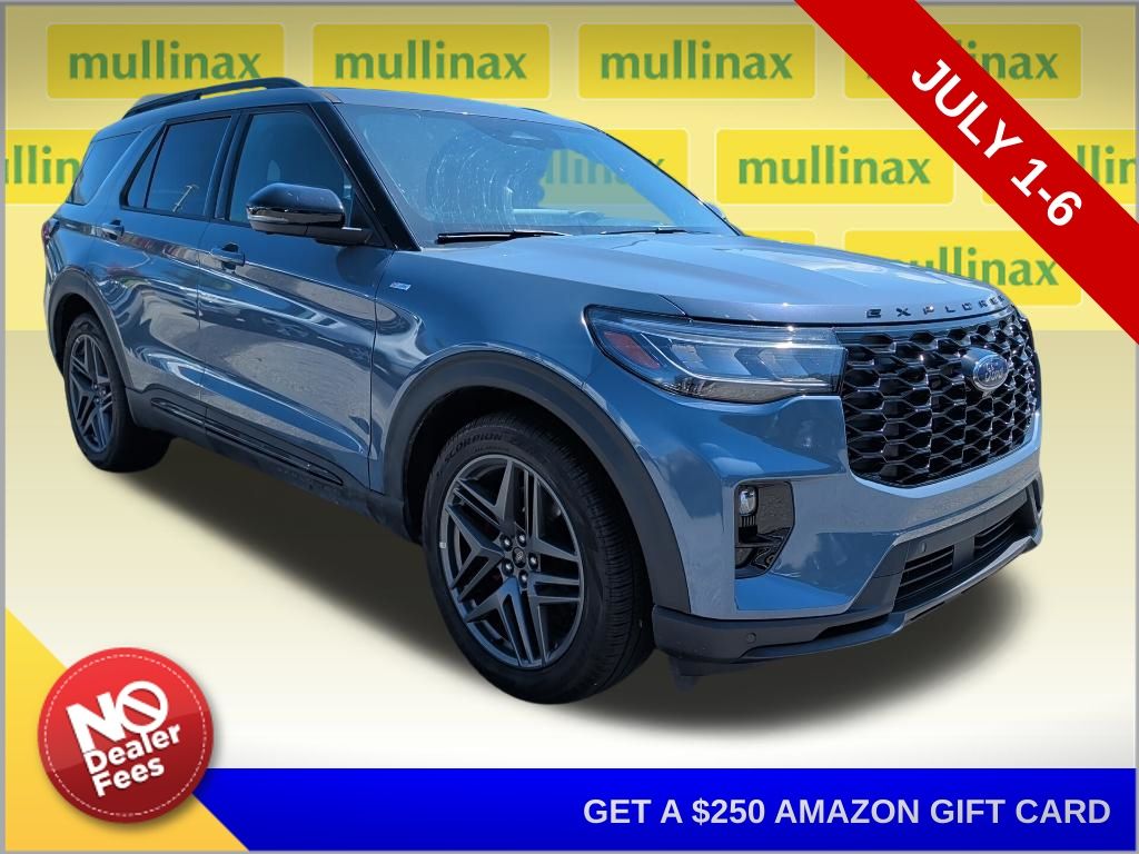Vapor Blue Metallic 2026 Ford Explorer SUV / Crossover Rear-Wheel Drive Automatic
