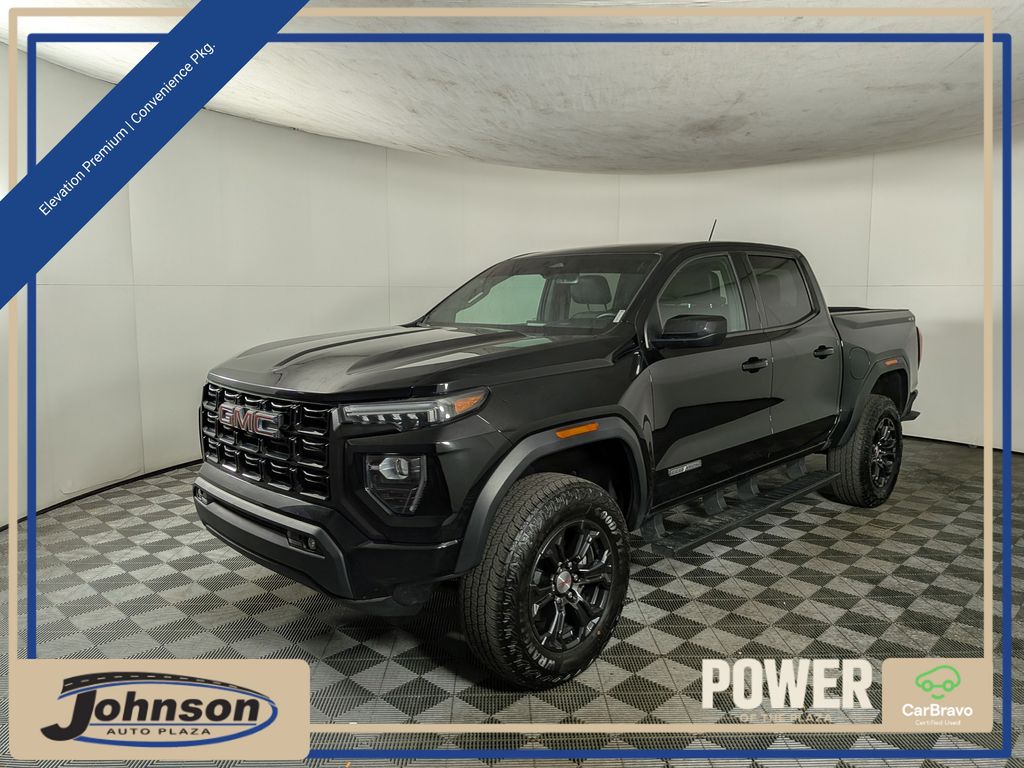 Onyx Black 2024 GMC Canyon Pickup Truck Four-Wheel Drive 8-Speed Automatic