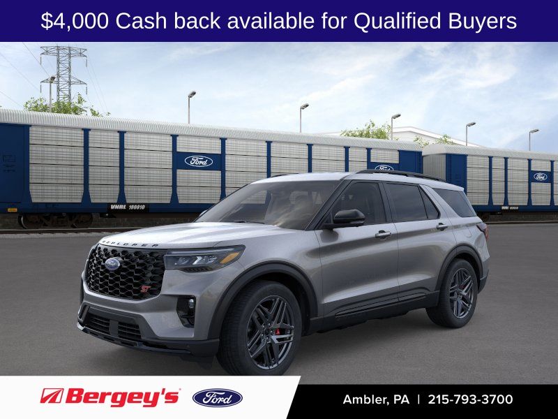 Carbonized Gray Metallic 2026 Ford Explorer SUV / Crossover All-Wheel Drive Automatic
