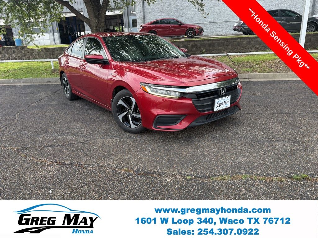 Radiant Red Metallic 2021 Honda Insight EX FWD Sedan Front-Wheel Drive Continuously Variable Transmission
