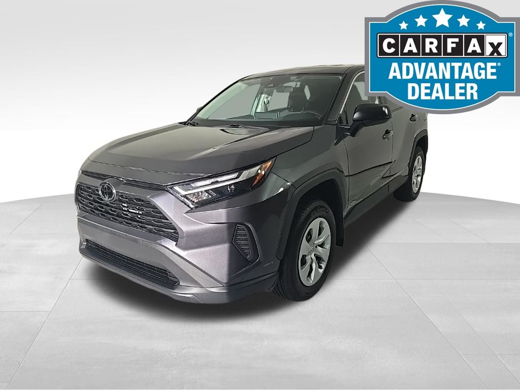 Gray 2024 Toyota RAV4 LE FWD SUV / Crossover Front-Wheel Drive 8-Speed Automatic
