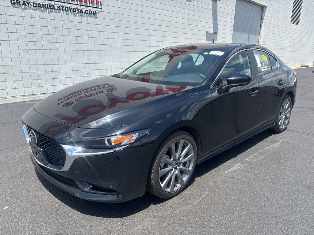 Jet Black Mica 2024 Mazda MAZDA3 2.5 S Preferred Sedan FWD Sedan Front-Wheel Drive 6-Speed Automatic