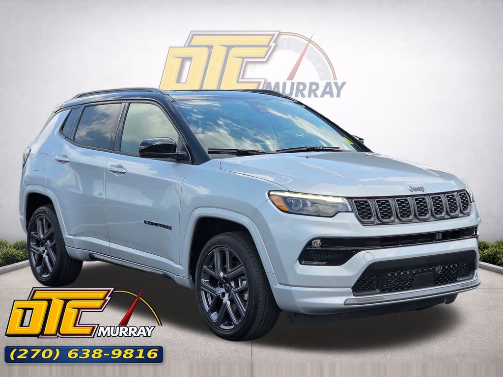 Silver Zynith Metallic Clearcoat 2025 Jeep Compass SUV / Crossover Four-Wheel Drive 8-Speed Automatic