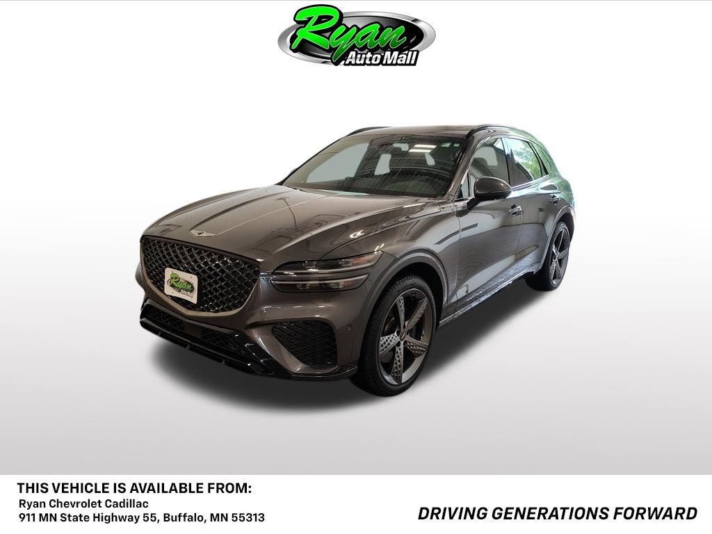 Himalayan Gray 2022 Genesis GV70 SUV / Crossover All-Wheel Drive 8-Speed Automatic