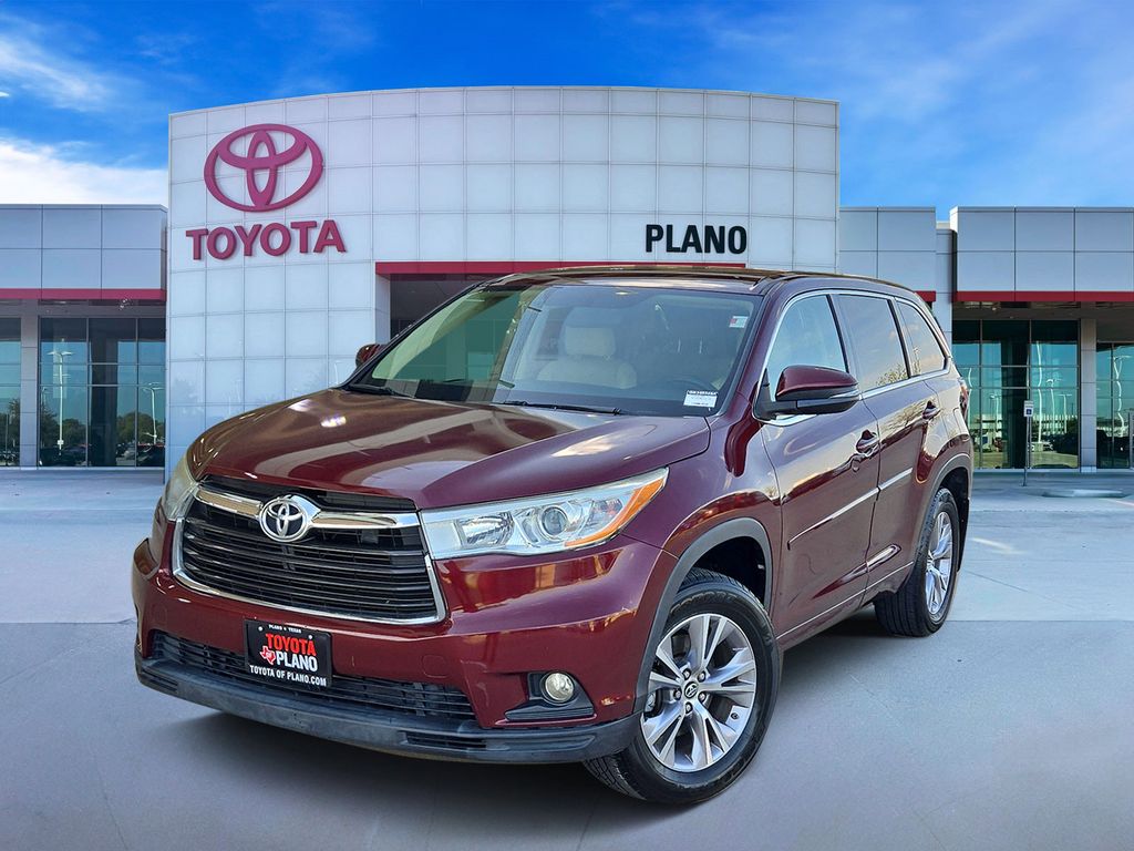 Ooh La La Rouge Mica 2016 Toyota Highlander LE Plus AWD SUV / Crossover All-Wheel Drive 6-Speed Automatic Overdrive