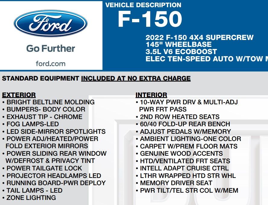 2022 Ford F-150 Platinum 20