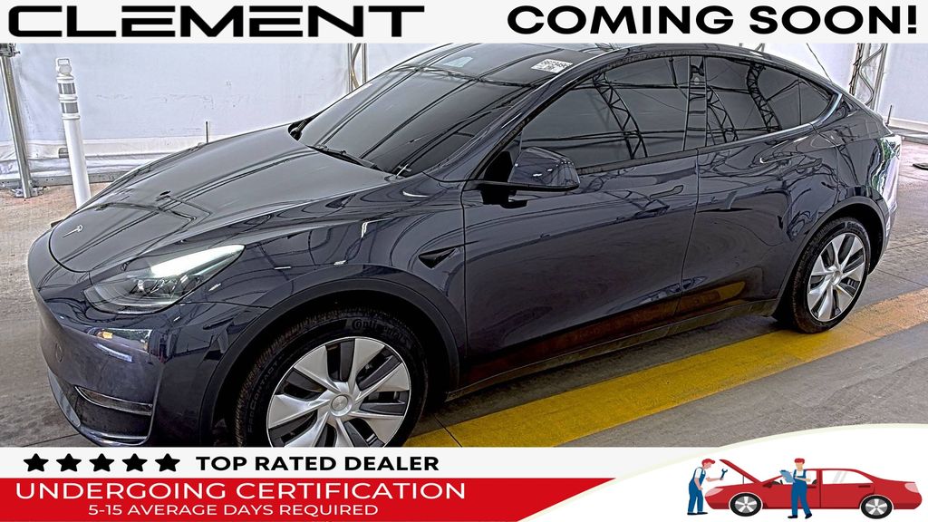 Black 2024 Tesla Model Y SUV / Crossover Rear-Wheel Drive 1-Speed Automatic
