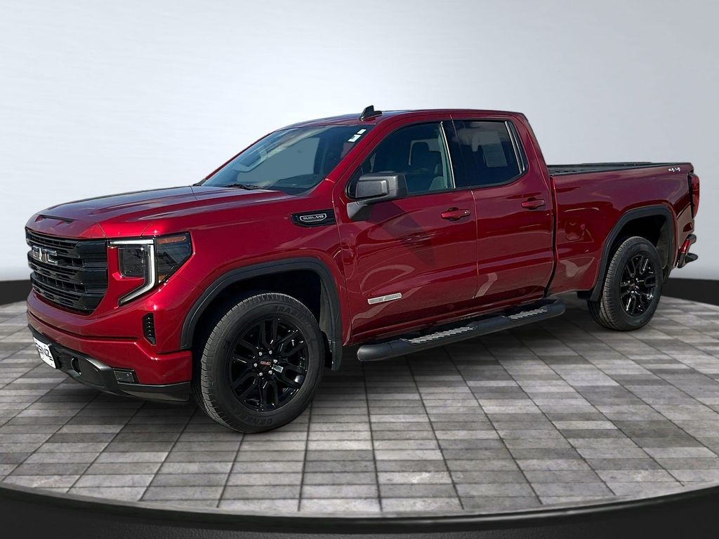 Volcanic Red Tintcoat 2023 GMC Sierra 1500 Pickup Truck Four-Wheel Drive Automatic