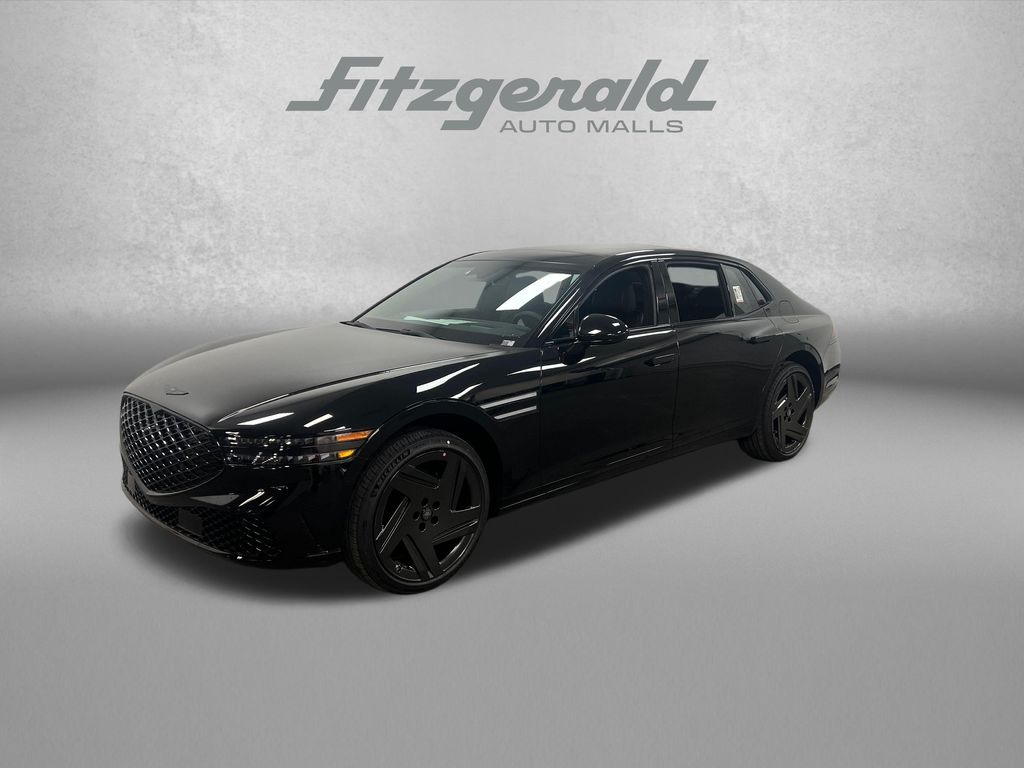 Vik Black 2026 Genesis G90 Sedan All-Wheel Drive 8-Speed Automatic