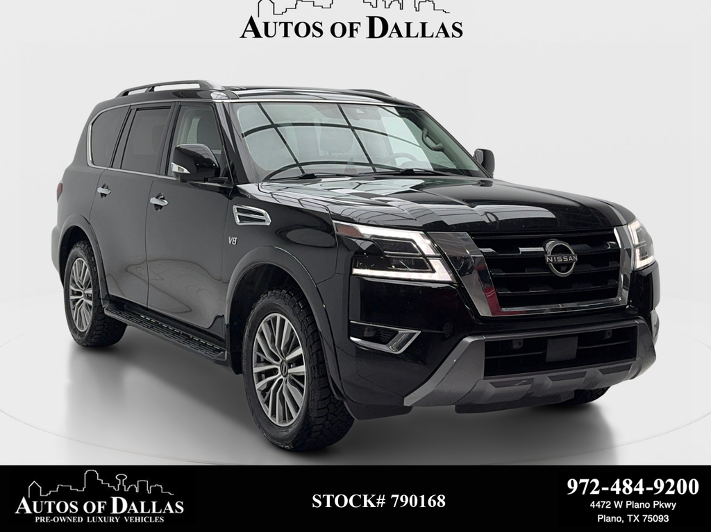 Super Black 2021 Nissan Armada SUV / Crossover Four-Wheel Drive 7-Speed Automatic
