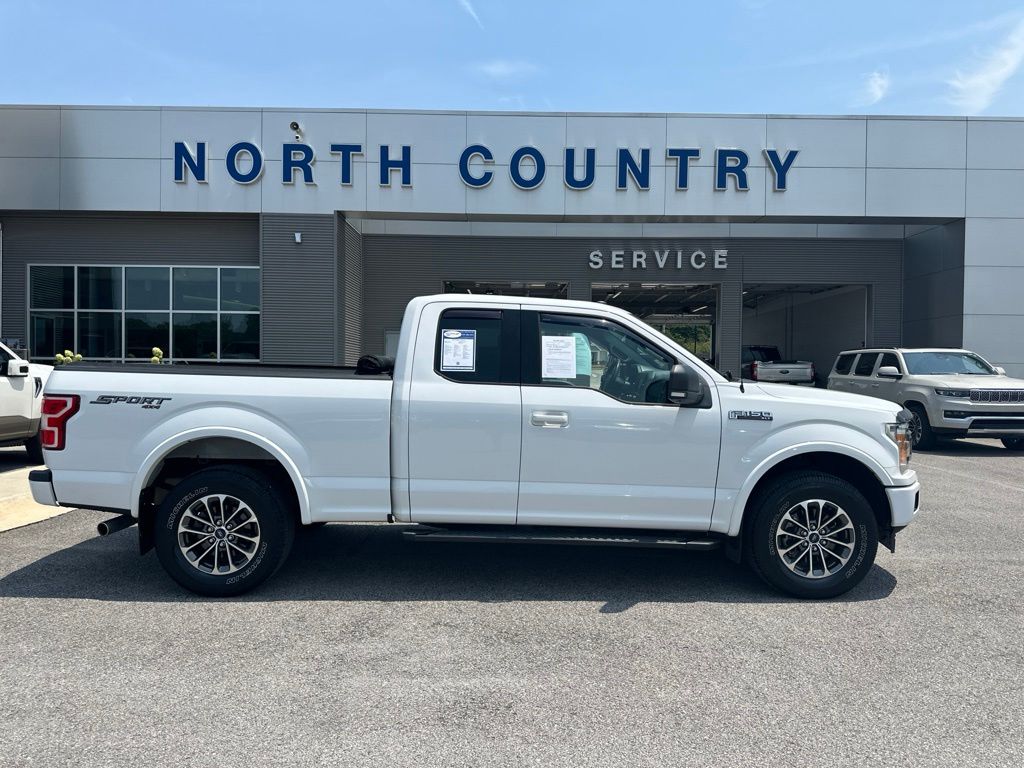 Oxford White 2018 Ford F-150 Pickup Truck Four-Wheel Drive Automatic