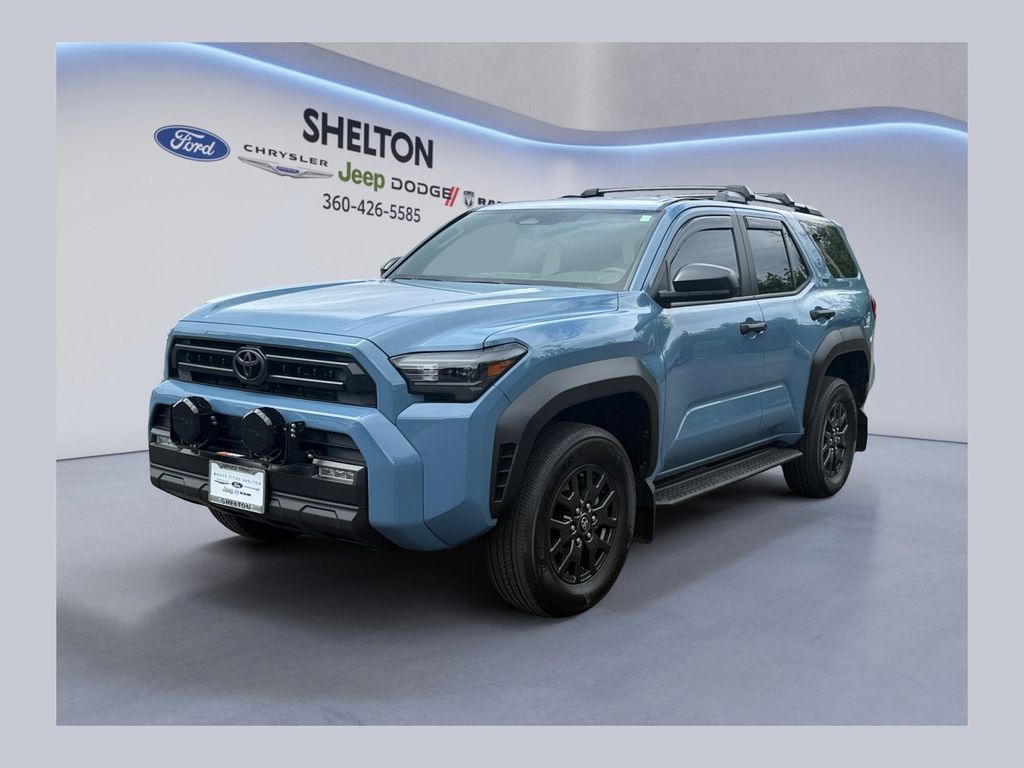 Heritage Blue 2025 Toyota 4Runner SR5 4WD SUV / Crossover Four-Wheel Drive 8-Speed Automatic