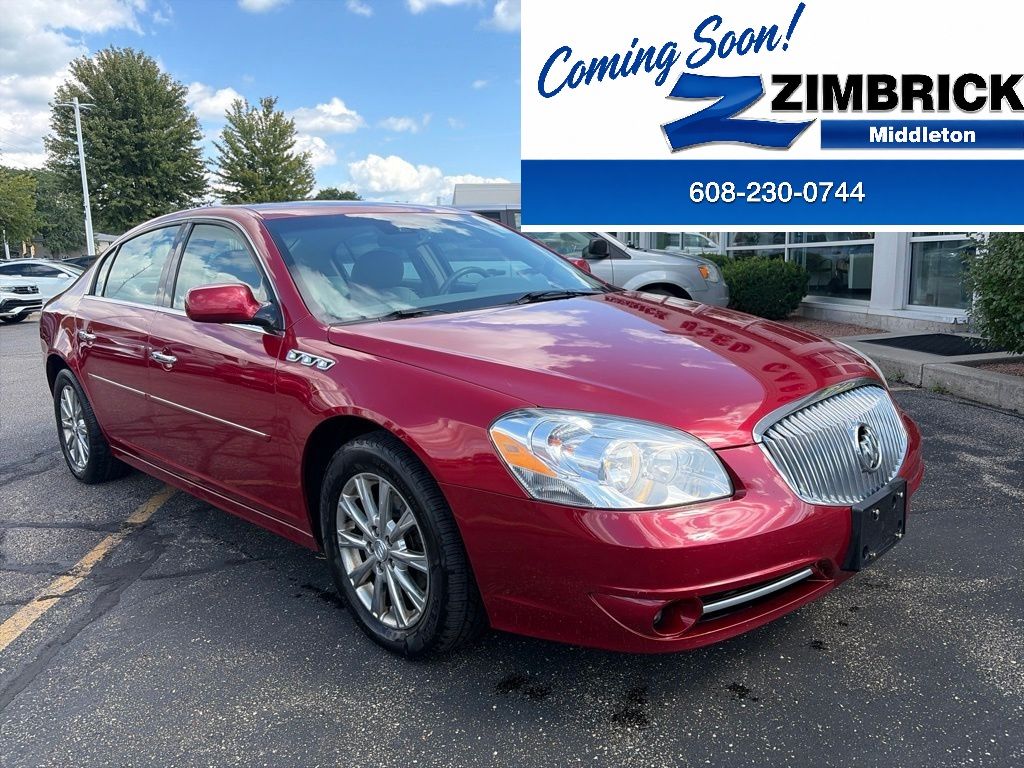 Crystal Red Tint 2011 Buick Lucerne Sedan Front-Wheel Drive 4-Speed Automatic