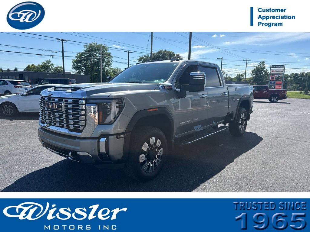 Sterling Metallic 2025 GMC Sierra 2500HD Pickup Truck Four-Wheel Drive Automatic