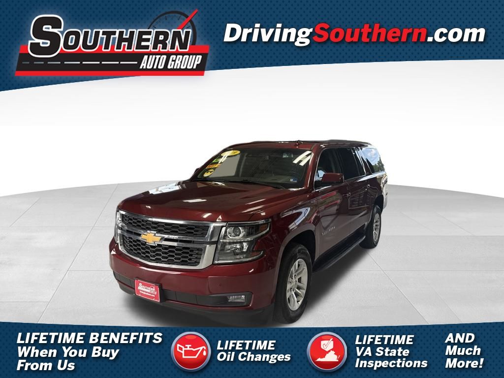 Siren Red Tintcoat 2019 Chevrolet Suburban SUV / Crossover Four-Wheel Drive 6-Speed Automatic Overdrive