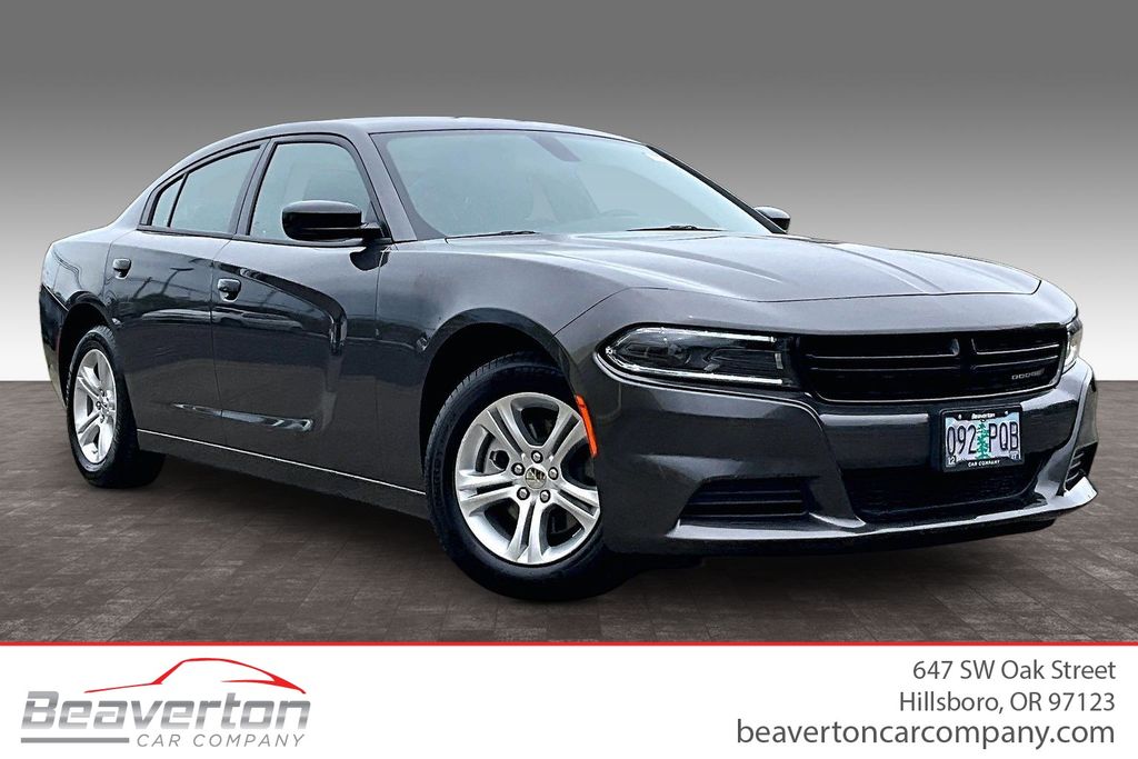 Gray (Granite Crystal Metallic Clearcoat) 2023 Dodge Charger Sedan Rear-Wheel Drive 8-Speed Automatic
