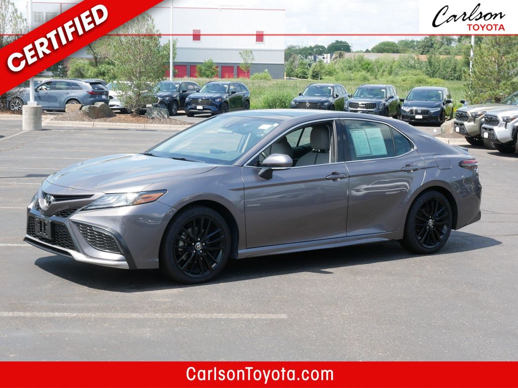 Predawn Gray Mica 2023 Toyota Camry Sedan Front-Wheel Drive 8-Speed Automatic