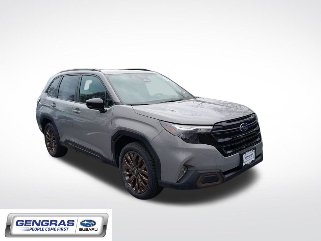 River Rock Pearl 2026 Subaru Forester Sport Crossover AWD SUV / Crossover All-Wheel Drive Continuously Variable Transmission