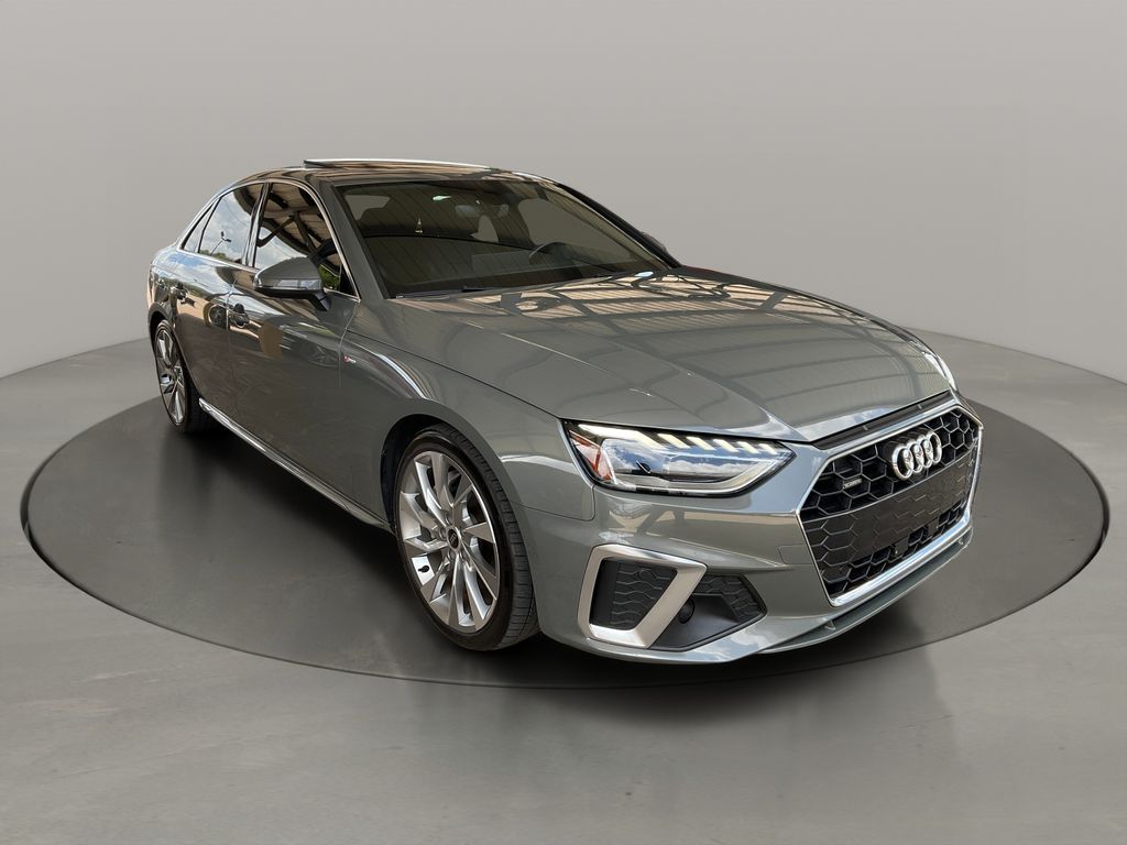 Chronos Gray Metallic 2023 Audi A4 Sedan All-Wheel Drive 7-Speed Automatic