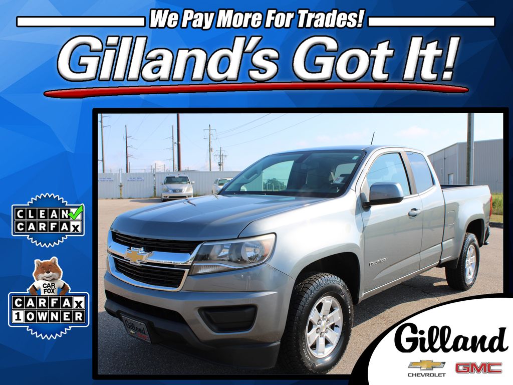  2018 Chevrolet Colorado Work Truck Extended Cab LB RWD   