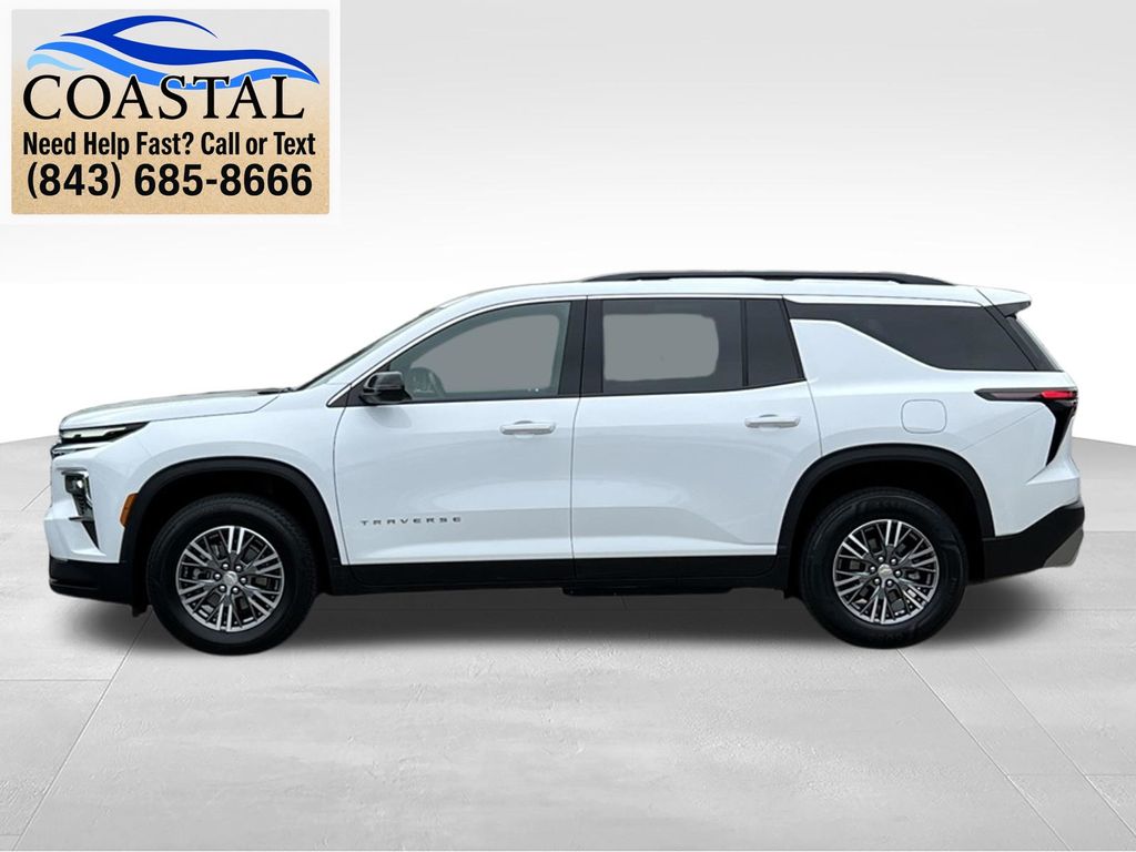 2025 Chevrolet Traverse LT White at Bob Mills Chevrolet