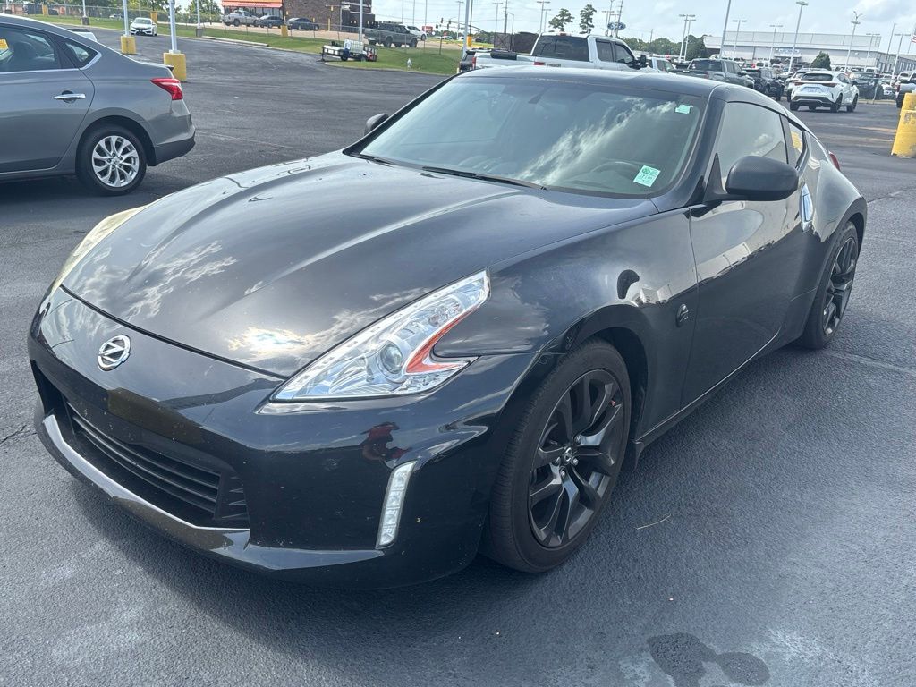 Gray (Magnetic Black) 2016 Nissan 370Z Coupe Rear-Wheel Drive 7-Speed Automatic