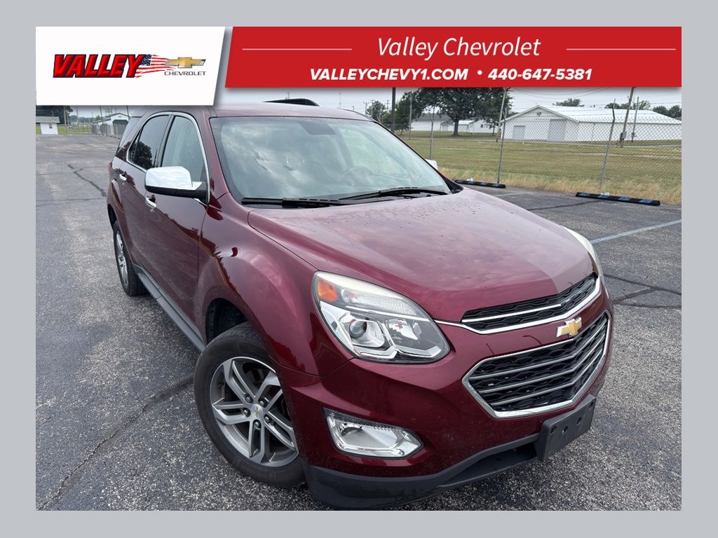 Siren Red Tintcoat 2017 Chevrolet Equinox SUV / Crossover Front-Wheel Drive 6-Speed Automatic Overdrive