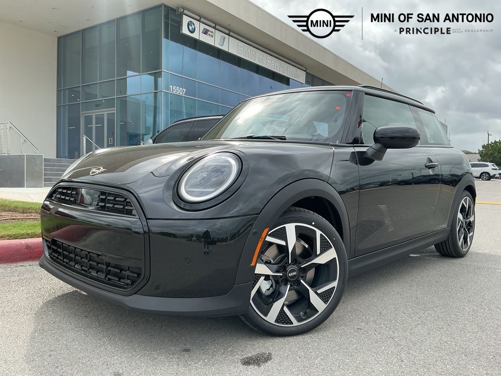 Midnight Black 2026 MINI Cooper Hatchback 7-Speed Automatic