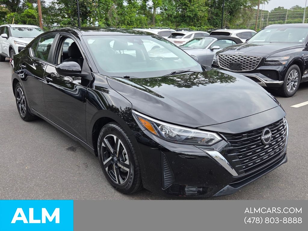 Used 2024 Black Nissan SV image 9