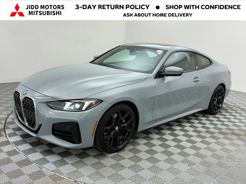 Gray Metallic 2026 BMW 4 Series Coupe All-Wheel Drive 8-Speed Automatic