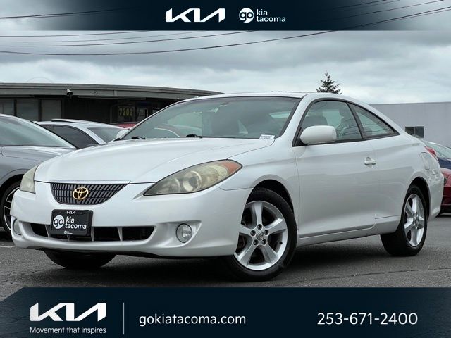 Arctic Frost Pearl 2004 Toyota Camry Solara Coupe Front-Wheel Drive 5-Speed Automatic