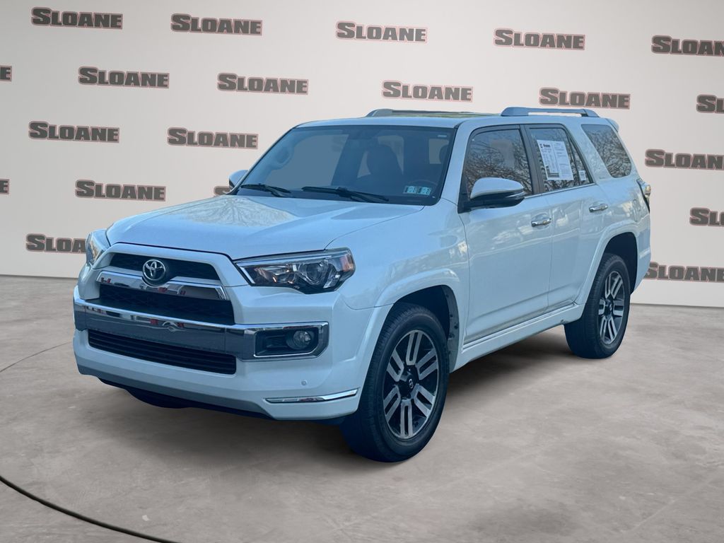 White (Blizzard Pearl) 2015 Toyota 4Runner Limited 4WD SUV / Crossover All-Wheel Drive 5-Speed Automatic Overdrive