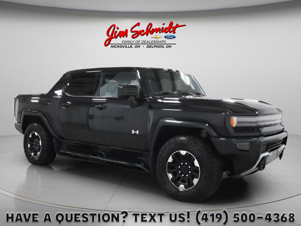 Void Black 2025 GMC Hummer EV Pickup 3X Crew Cab AWD Pickup Truck All-Wheel Drive 1-Speed Automatic