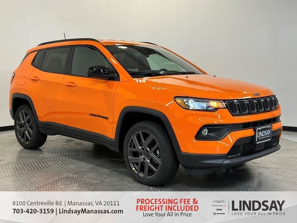 joose 2026 Jeep Compass Latitude 4WD SUV / Crossover Four-Wheel Drive 8-Speed Automatic