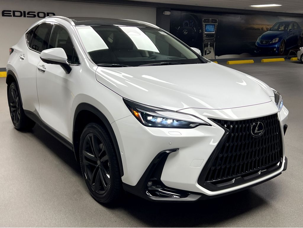 Ultra White 2026 Lexus NX Hybrid SUV / Crossover All-Wheel Drive Continuously Variable Transmission