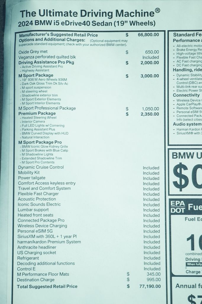 2024 BMW i5 eDrive40 9